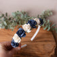 Girls flower headband, girls Alice headband flower headband, summer headband, floral headband, flower girl headband, girls headbands