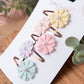Baby hair clips, fringe clips, hair clips, snap clips, clips for girls, mini hair clips, flower hair clips, baby girl clips