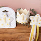 White birthday crown, Birthday set, birthday wand, birthday badge, 1st birthday crown, 2nd birthday crown, Cake smash crown,