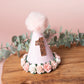 Pink birthday party hat, 1st birthday crown, 2nd birthday crown, Cake smash hat, birthday crown, party hat, first birthday girl,