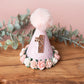 Pink birthday party hat, 1st birthday crown, 2nd birthday crown, Cake smash hat, birthday crown, party hat, first birthday girl,