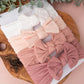 Cable knit baby headbands, baby girl headband, girl headbands, soft headbands, summer headbands, baby headbands, blush headbands